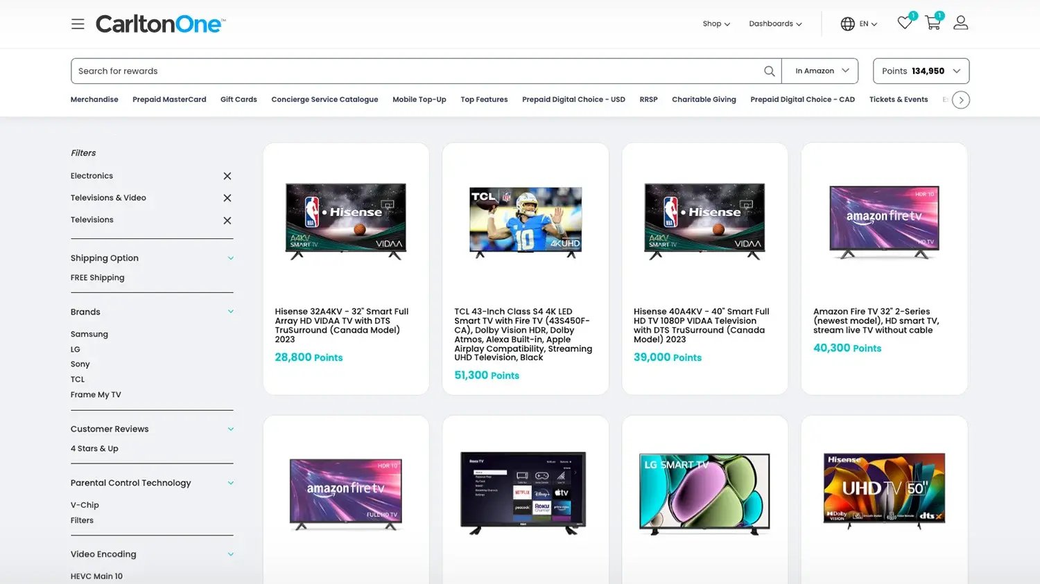 Ecommerce-Global-Rewards-Gallery