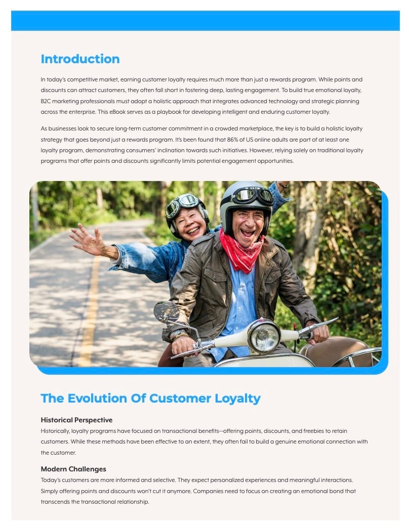 Loyalty eBook Intro Loyalty eBook Intro
